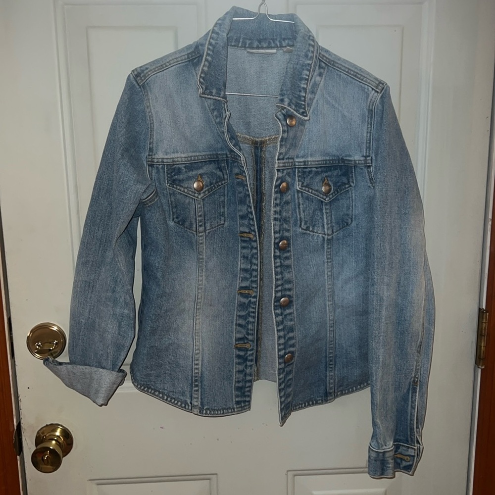 Halogen jean jacket sz M